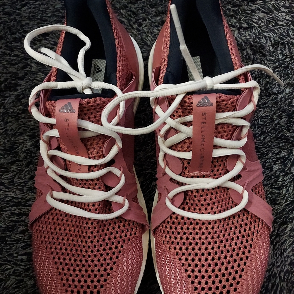 Stella McCartney Pink Athletic Shoes Lightweight Mesh Size 8